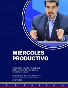 Miércoles productivo: Un decidido impulso a la inversión en Venezuela
