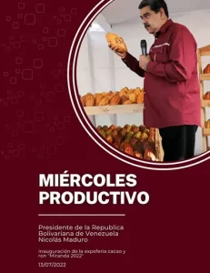 Venezuela impulsa producción y exportación del cacao