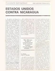Estados Unidos contra Nicaragua 	Estados Unidos contra Nicaragua