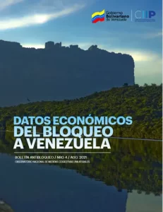 Datos económicos del bloqueo a Venezuela Nº 4