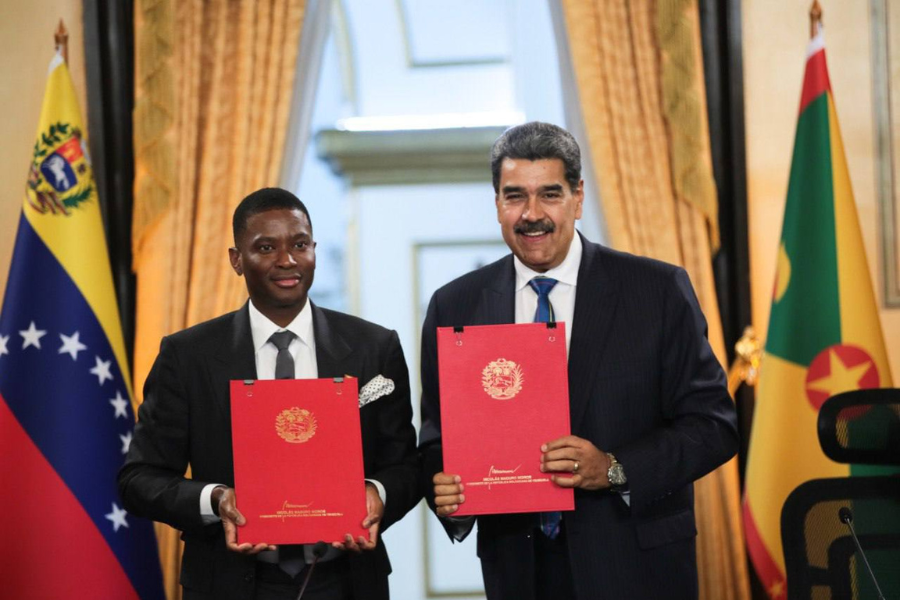Venezuela y Granada suscriben hoja de ruta antibloqueo 2025-2027