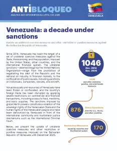 Venezuela: a decade under sanction